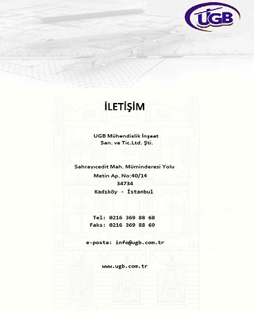 UGB  Mühendislik - Tanıtım Kitapçığı